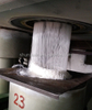 Machine à fibres discontinues de polyester pour recycler les flocons de PET